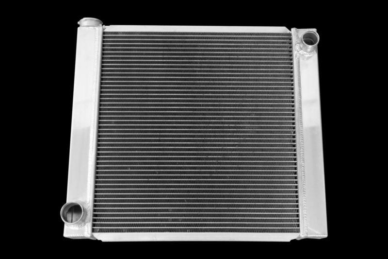 Ford/ mopar pro universal aluminum radiator 2 rows/ dual core 22" x 19" inch