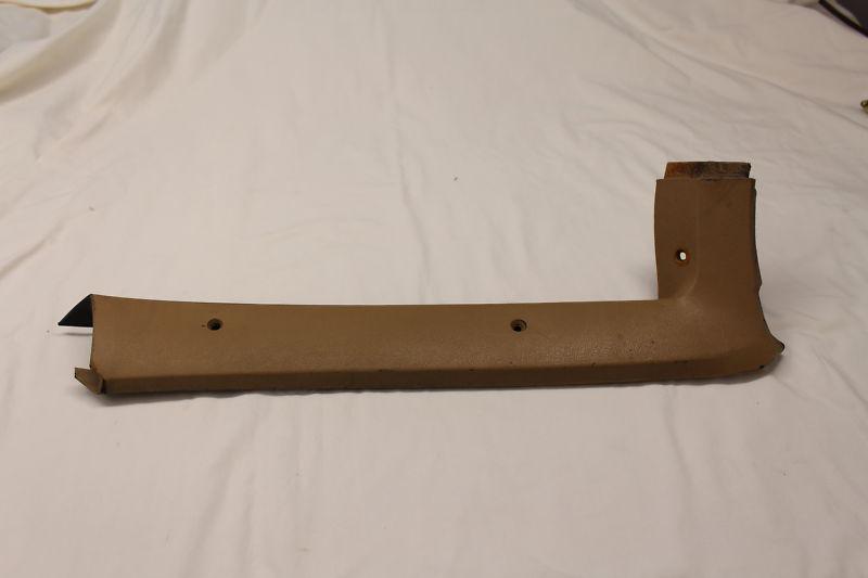 1978-82 corvette windshield interior pillar post moulding trim rh passenger side