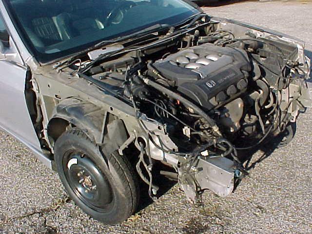 2001 Honda Accord EX Coupe V-6 leather Moonroof CD Auto transmission OEM Parts , US $999.00, image 6