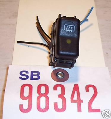 Mercedes 87 260e rear defroster/defogger switch 1987