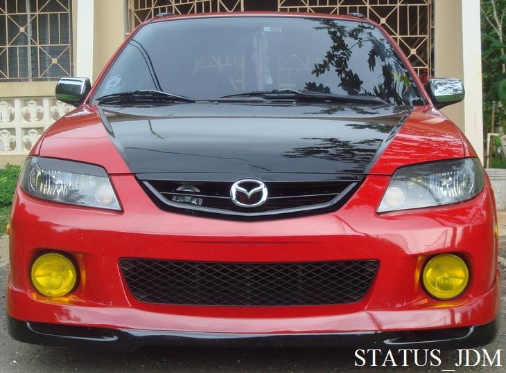 Jdm mazda protege 5 yellow fog light overlays tint vinyl axela 02 03 zoom 2.0  