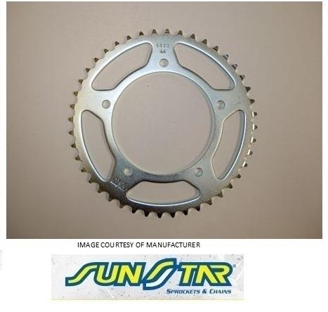 Sunstar 44t rear steel sprocket kawasaki kx 60 83-03 kx 80 83-85 kdx 80 84-88