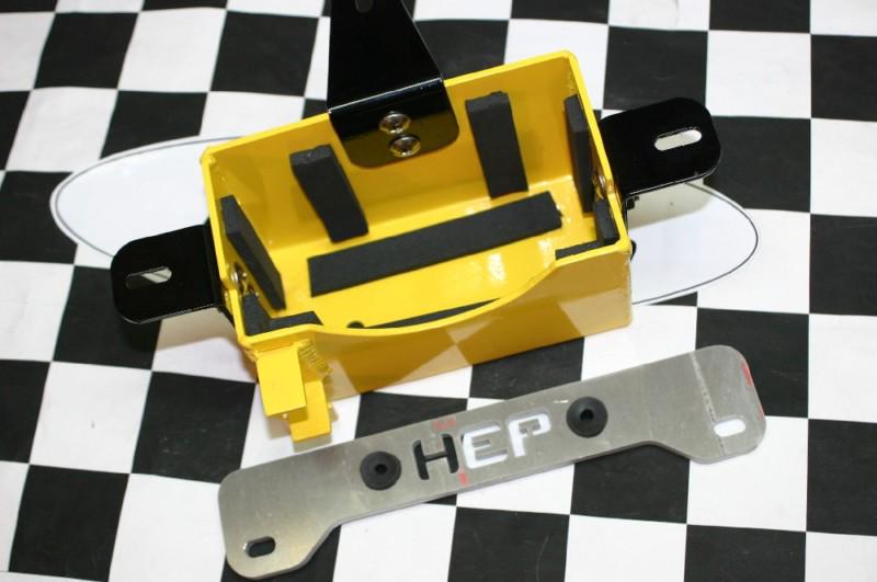 Find Yamaha YFZ 450 "HEP" aluminum battery box NEW!! in Pontiac