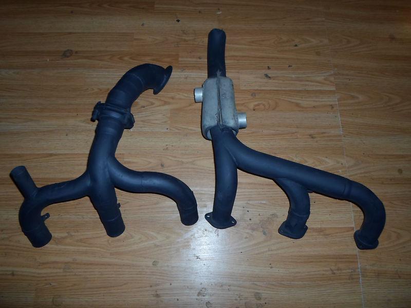 Bell 47 (lycoming) 435/540 exhaust headers, auction is for the pair pictured.