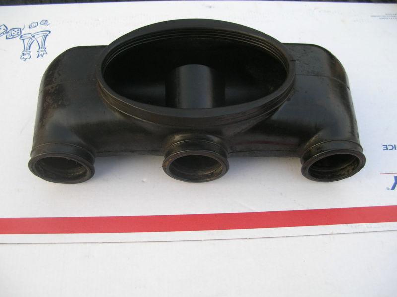 Gt550 suzuki triple 1972 carburetor intake manifold rubber boot air box 