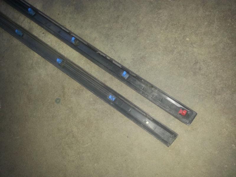 Find 96 97 98 99 00 Honda Civic 2Dr RH Passenger door Molding Black OEM