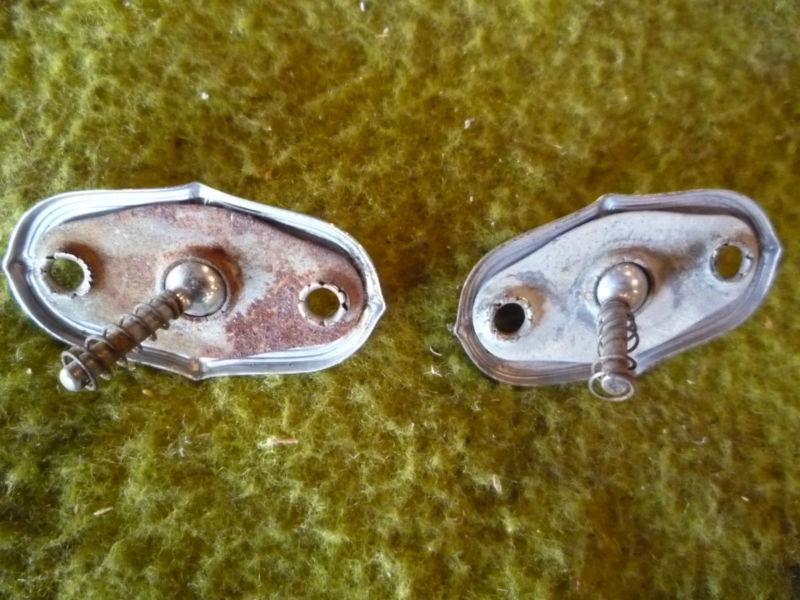 Pair of 1935 cadillac interior door lock switches - no reserve