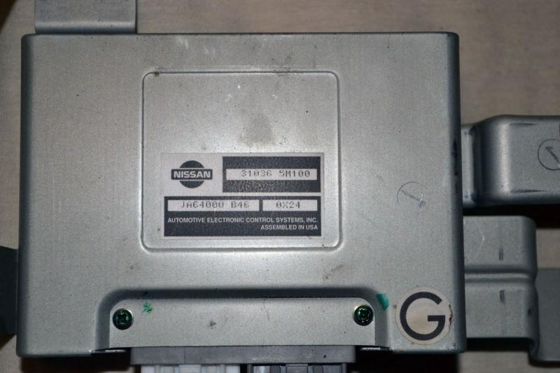 AUTOMATIC TRANSMISSION CONTROL COMPUTER TCM 31036-5M100 2002 NISSAN SENTRA, US $90.99, image 4