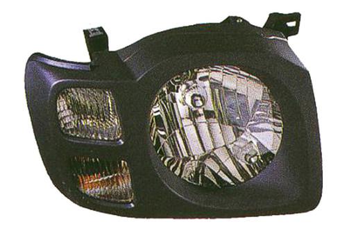 Replace ni2502147c - 02-04 nissan xterra front lh headlight assembly