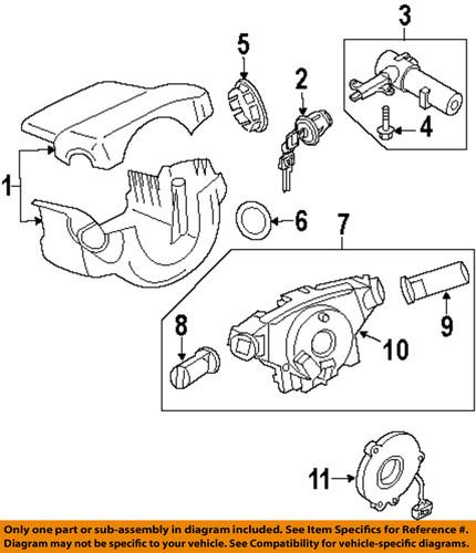 Nissan oem 25560zm02d steering column-combo switch