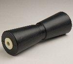 Smith rollers deep v keel roller 12' black rubber