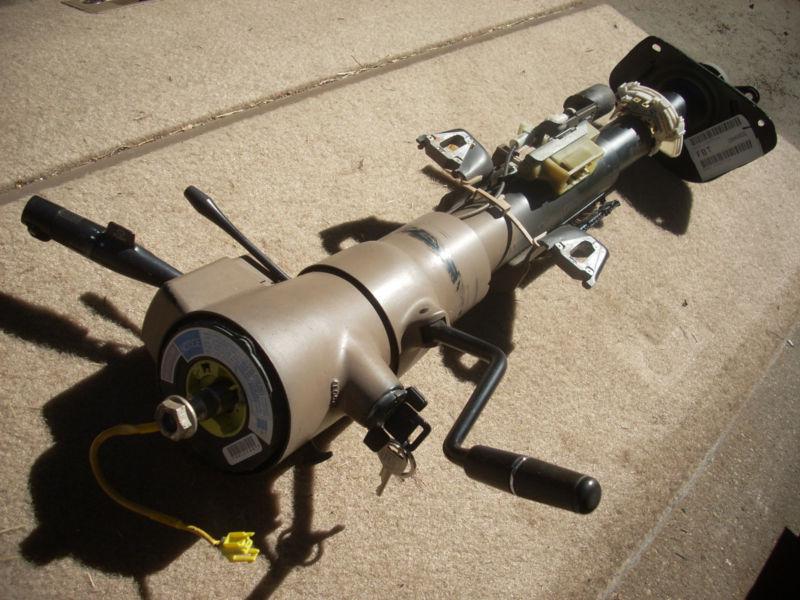 94 95 96 roadmaster wagon/sedan tilt steering column w/key 91-96