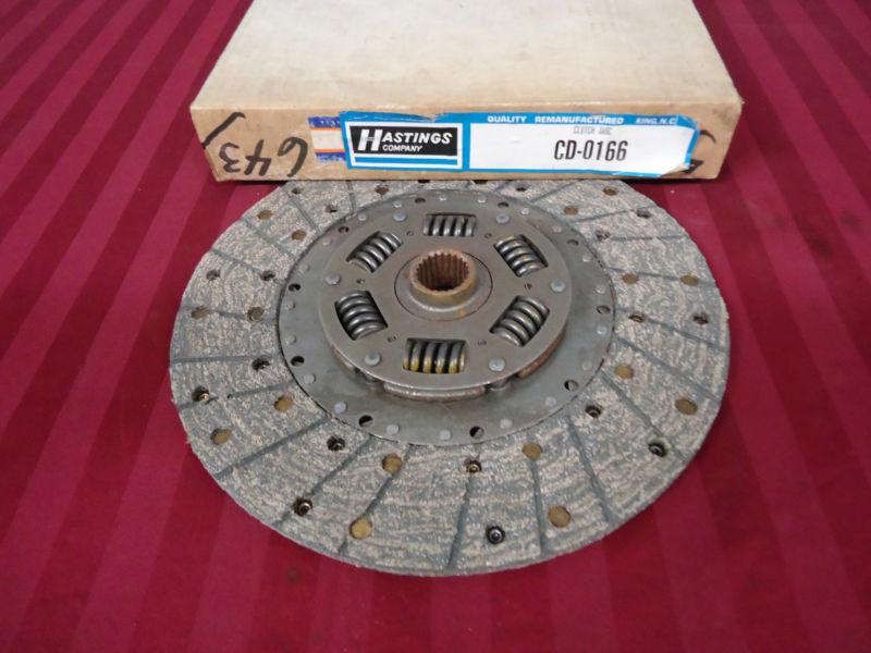 19600-62 ford mercury clutch disc #cd0166--23 splin