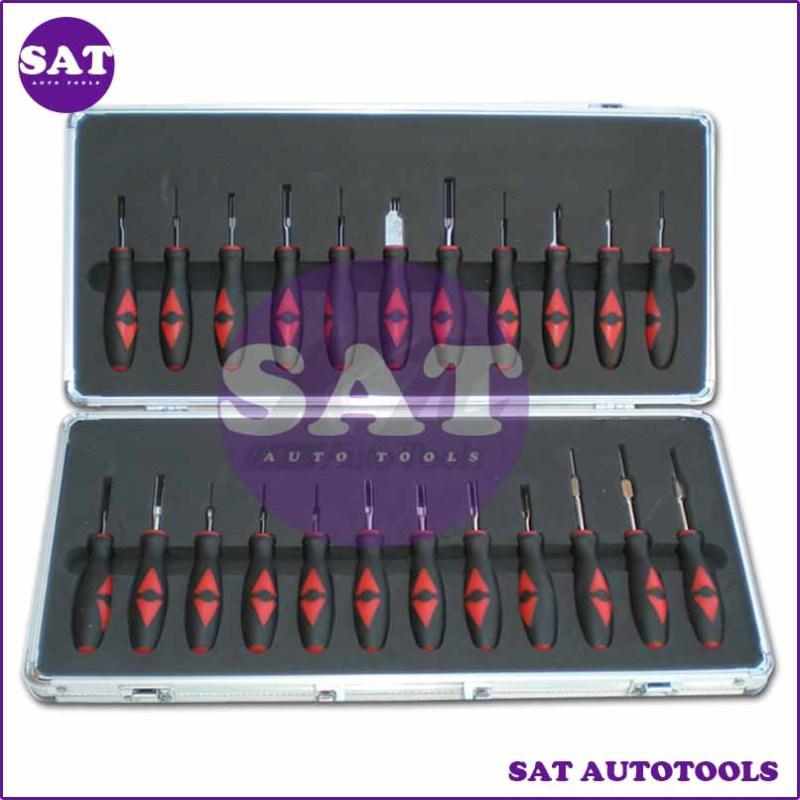 Computer terminal connector remover tool set