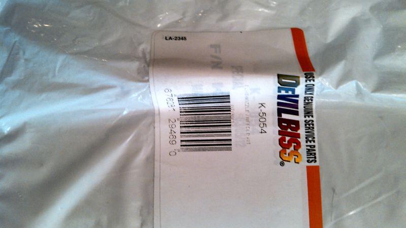 1 genuine new  devilbiss k-5054 fluid nozzle & needle kit