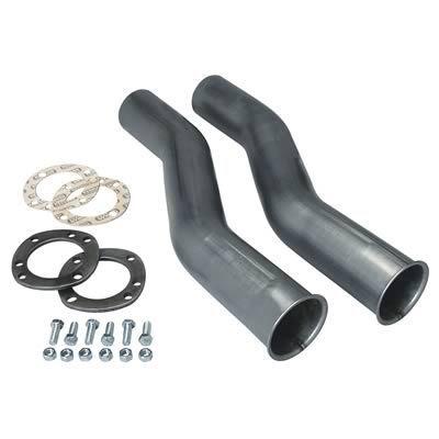 Hedman hedders header collector extensions 3.0" universal flange 3" pipe pair