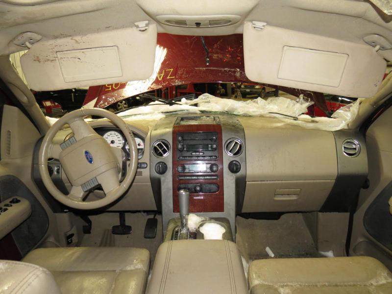 2005 ford f150 pickup floor center console tan 2501967