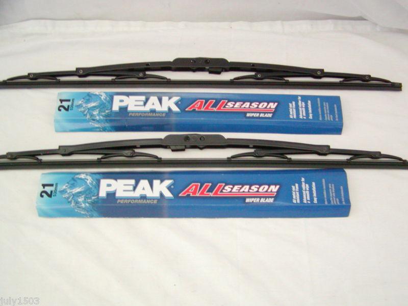 Two (2) 21" peak performance all season wiper blade asv211 free shipping