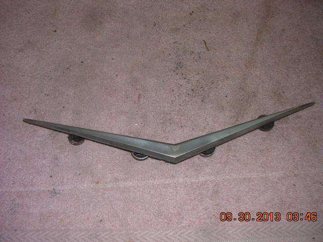 Cadillac rat rod  60 61 62 1961 hood v emblem