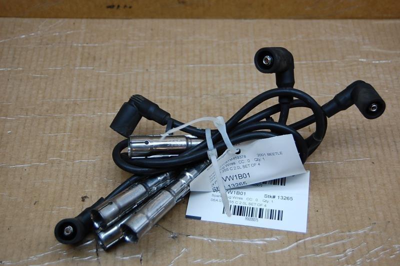Find 99 00 01 VW JETTA GOLF BEETLE 2.0 SPARK PLUG WIRES 06A 035 255 C