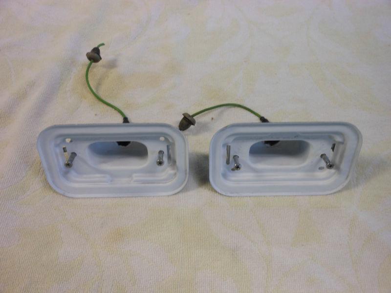 1967 oldsomobile cutlass back up light housings