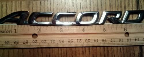 Oem  used honda  accord emblem