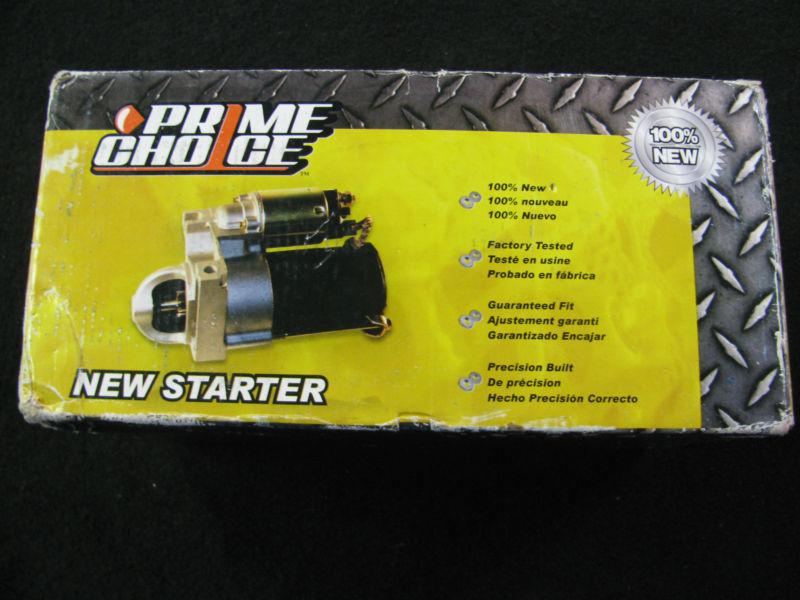Prime choice new complete starter motor 