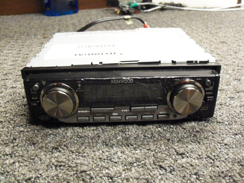 2004-2011 oem hyundai accent kenwood am/fm radio cd player 00271-06000-flt