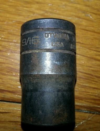 Snap On Tools GTW181A 1/2 Drive 9/16 Shallow Socket 6 Point, US $10.00, image 2