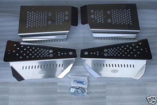 Polaris rzr 800 "s" aluminum cv boot guards - set of 4