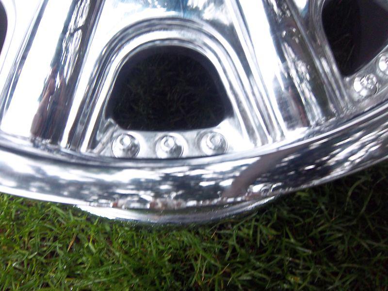 18 x 8'' KMC Full Clip 601 Chrome wheel rim Cadillac, US $249.99, image 5