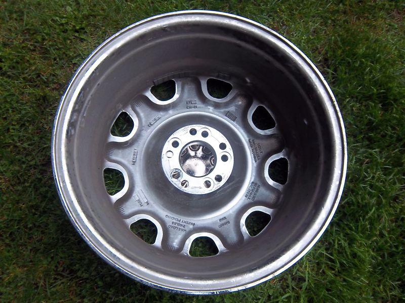18 x 8'' KMC Full Clip 601 Chrome wheel rim Cadillac, US $249.99, image 7