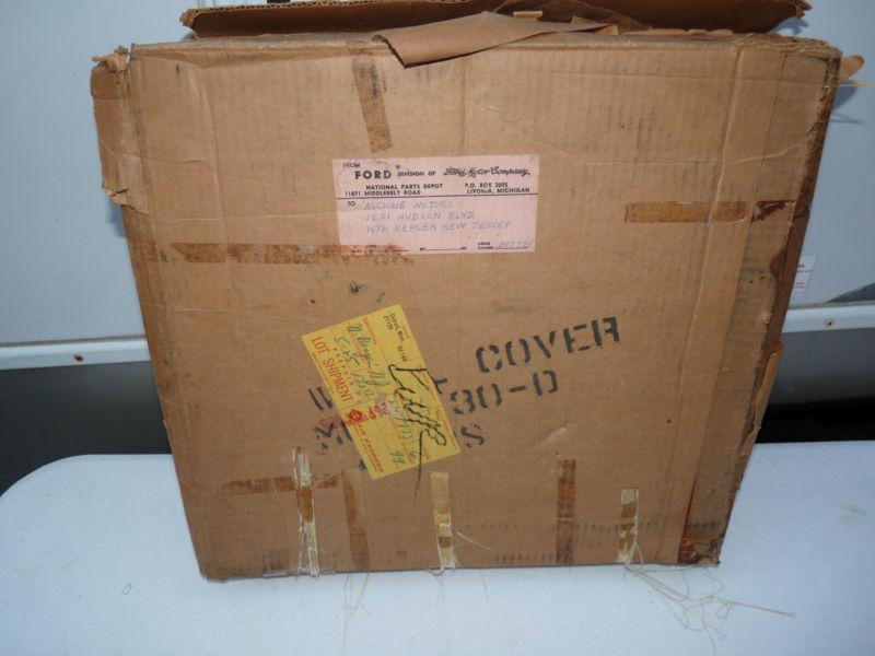 NOS Ford Lincoln Mercury 1956 Mercury Montery Montclair Hubcaps Set Of 4 Boxed, US $1,299.99, image 2