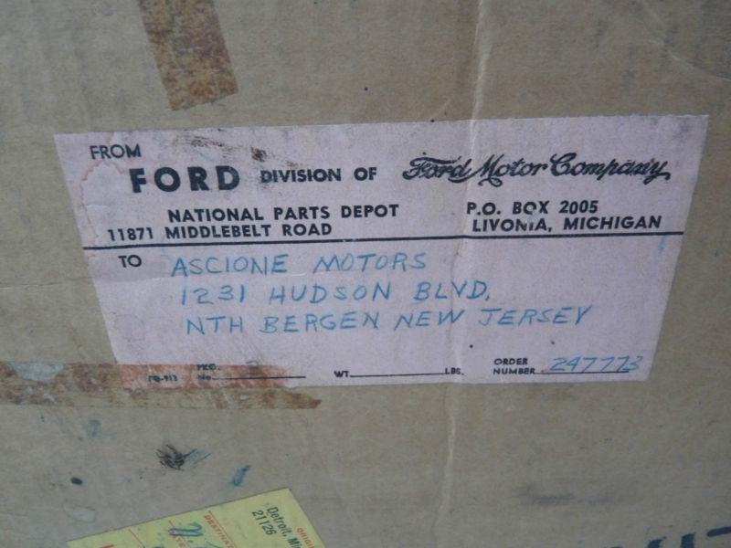 NOS Ford Lincoln Mercury 1956 Mercury Montery Montclair Hubcaps Set Of 4 Boxed, US $1,299.99, image 3