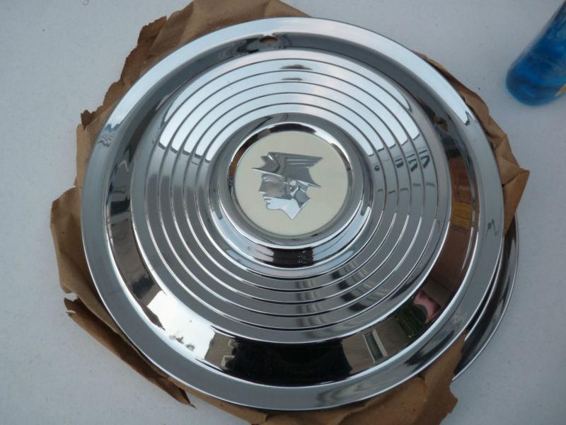 NOS Ford Lincoln Mercury 1956 Mercury Montery Montclair Hubcaps Set Of 4 Boxed, US $1,299.99, image 5