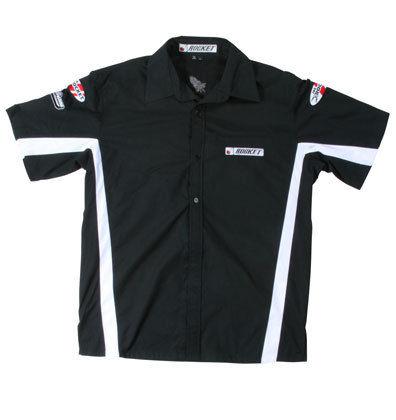 New joe rocket staff shirt, black, large/lg
