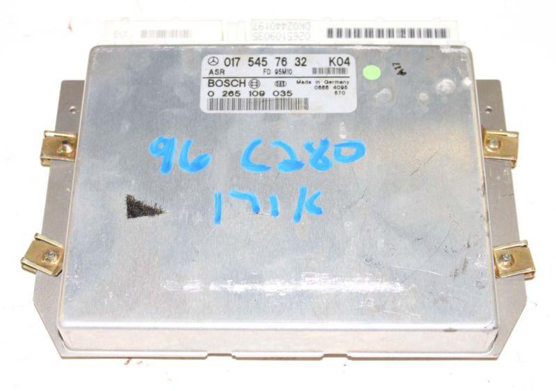 1996 c280 oem abs computer control ecm ecu asr auto slip reduction 0175457632