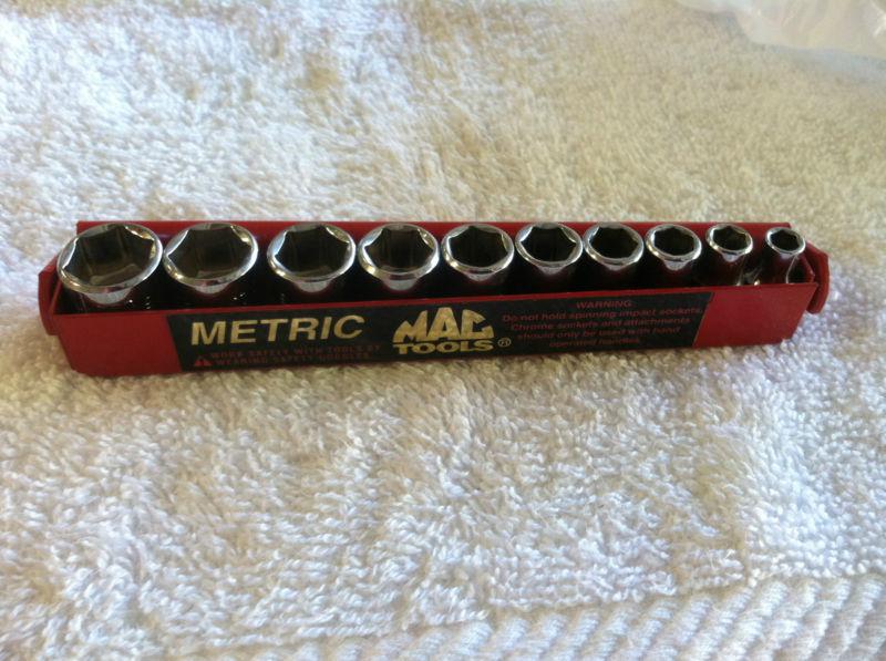 Find MAC Tools SMM106TR 10pc 1/4" Drive Metric Shallow Set in Chandler