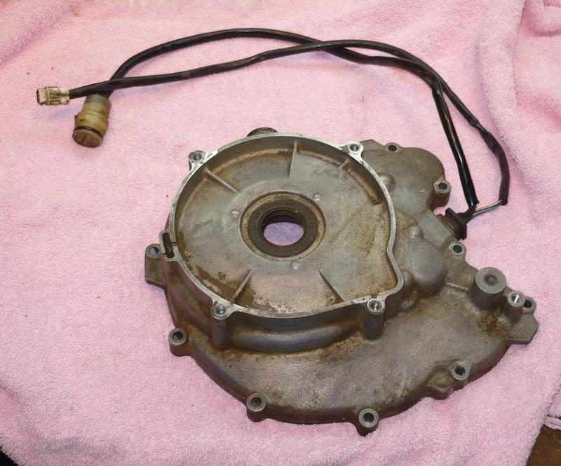 2003 kawasaki prairie 360 4x4 kvf360 oem electric stator mageneto & stator cover