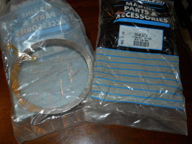 Mercury quicksilver 860323 thrust ring--2 available, new in pkg, nos.