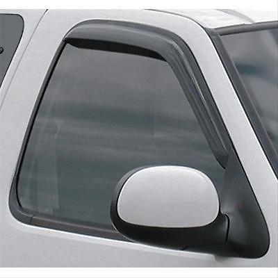 Summit racing window visors front pair acrylic smoke 470322