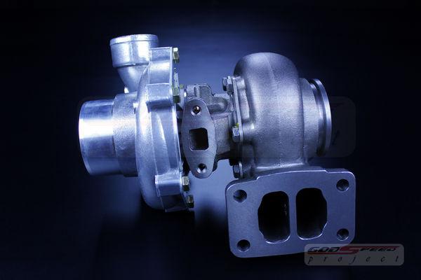 Godspeed t3 super v-band exhaust 60 turbo /60 comp /82 trim flange twin scroll