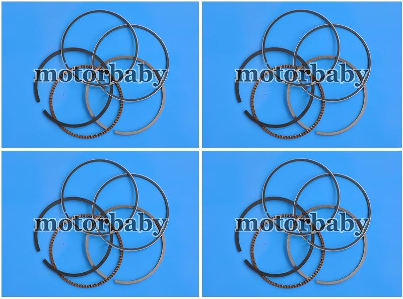 Piston rings for kawasaki zxr250 4 sets std size