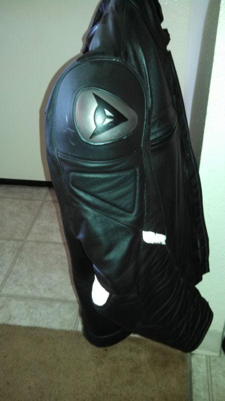 Dainese g. rebel pelle estivo jacket size 60
