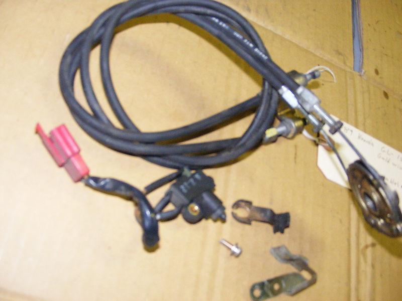 Sell 89 HONDA GL1500 GOLDWING REVERSE CABLES AND SWITCH in Akron, Ohio