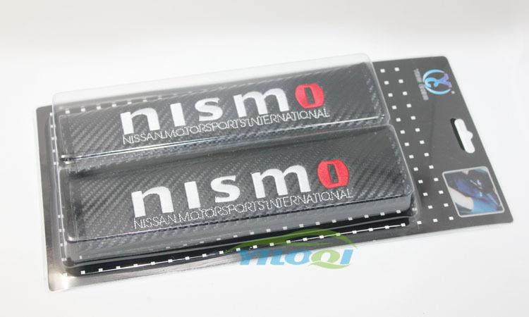 A Pair Nismo Sport carbon fiber Car Seatbelt Cover Shoulder Pad Pads For Nissan, US $0.99, image 6
