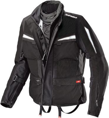 New spidi net force adult mesh jacket, black, med/md