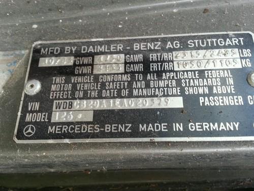 1983 mercedes benz turbo diesel 300sd parts car as is, US $550.00, image 6
