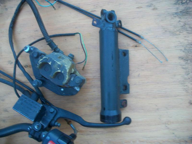 Sell CJ750 front disc brake assembly with handle bar in Eugene, Oregon