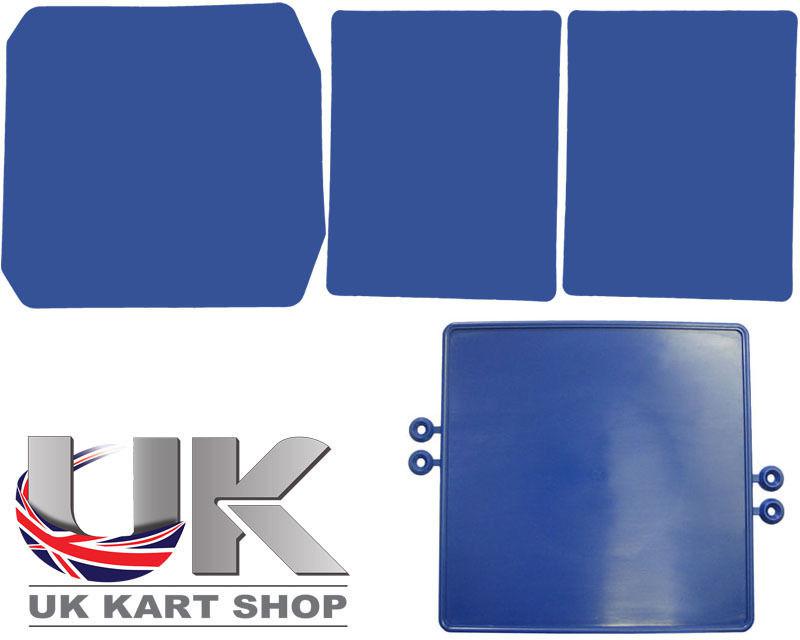 Kart race number plate set blue - check out this amazing price